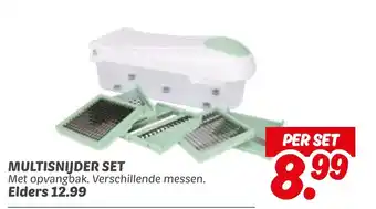 Dekamarkt Multisnijder set aanbieding