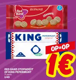 Dekamarkt Red band stophoest of king pepermunt aanbieding