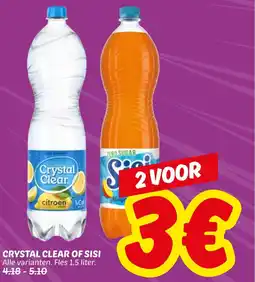Dekamarkt Crystal clear of sisi aanbieding