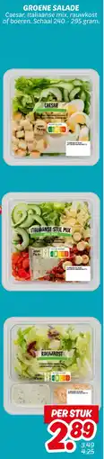 Dekamarkt Groene salade aanbieding