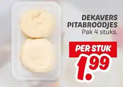 Dekamarkt Dekavers pitabroodjes aanbieding