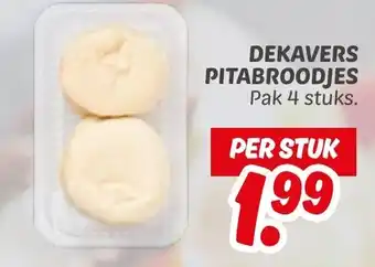Dekamarkt Dekavers pitabroodjes aanbieding