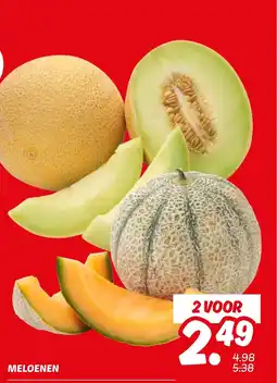 Dekamarkt Meloenen aanbieding