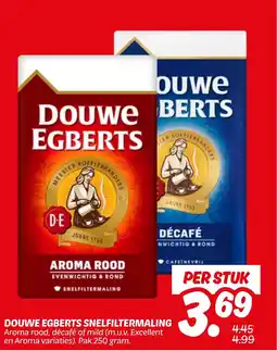 Dekamarkt Douwe egberts snelfiltermaling aanbieding