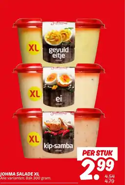 Dekamarkt Johma salade xl aanbieding