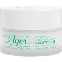 Douglas Ayer Super Rich Night Cream aanbieding