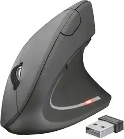 Coolblue Trust Verto Draadloze Ergonomische Muis aanbieding