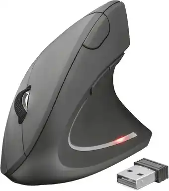 Coolblue Trust Verto Draadloze Ergonomische Muis aanbieding