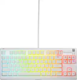 Coolblue SteelSeries Apex 3 TKL Gaming Toetsenbord Qwerty Wit aanbieding