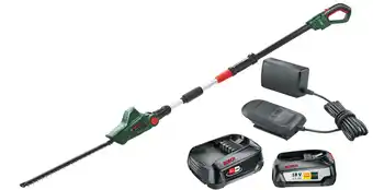 Coolblue Bosch UniversalHedgePole 18 2,5 Ah Accu (2x) Starterspakket aanbieding