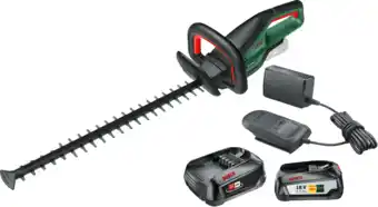 Coolblue Bosch Universal HedgeCut 18v-55 2,5 Ah Accu (2x) Starterspakket aanbieding