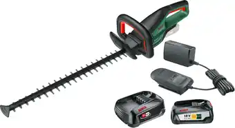 Coolblue Bosch Universal HedgeCut 18v-55 2,5 Ah Accu (2x) Starterspakket aanbieding