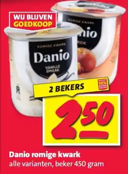 Nettorama Danio romige kwark aanbieding