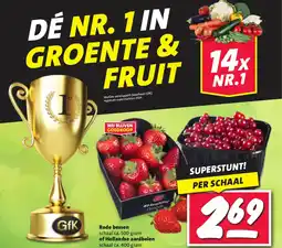 Nettorama Rode bessen of Hollandse aardbeien aanbieding