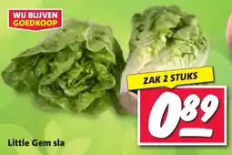 Nettorama Little Gem sla aanbieding
