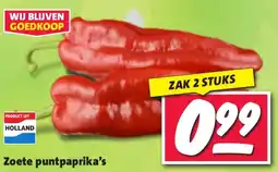Nettorama Zoete puntpaprika's aanbieding