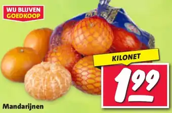 Nettorama Mandarijnen aanbieding