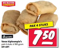 Nettorama Verse kiploempia's aanbieding