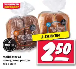 Nettorama Melkboter of meergranen puntjes aanbieding