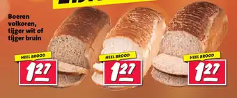 Nettorama Boeren volkoren, tijger wit of tijger bruin aanbieding