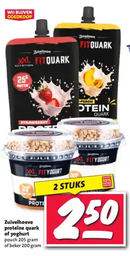 Nettorama Zuivelhoeve proteïne quark of yoghurt aanbieding
