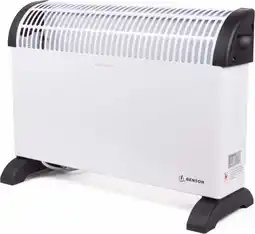 Bol.com Benson Convector Heater - 750/1500 Watt - 52 x 17 x 32.5 cm - Wit aanbieding