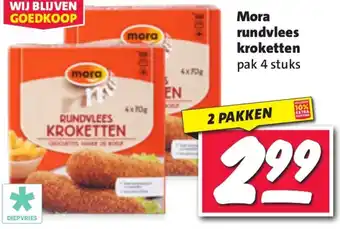 Nettorama Mora rundvlees kroketten aanbieding