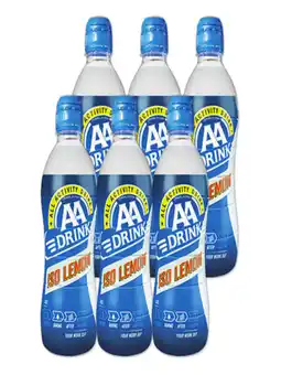 Flink AA Iso-Lemon 50cl 6x aanbieding