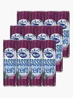 Flink Cassis Zero 25cl 12x aanbieding