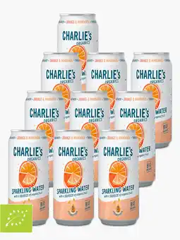 Flink Charlie's Organics Sparkling Mandarin 33cl 10x aanbieding