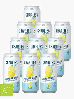 Flink Charlie's Organics Sparkling bio Lemon 33cl 10x aanbieding