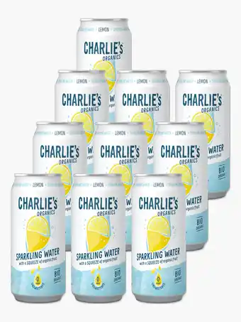 Flink Charlie's Organics Sparkling bio Lemon 33cl 10x aanbieding
