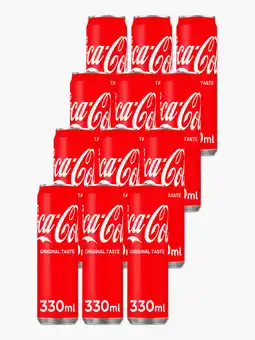 Flink Coca Cola Regular 33cl 12x aanbieding