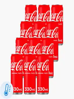 Flink Coca Cola Regular 33cl 12x aanbieding