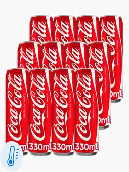 Flink Coca Cola Regular 33cl 12x aanbieding