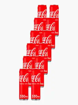 Flink Coca Cola Regular 33cl 12x aanbieding