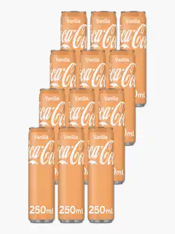 Flink Coca Cola Vanilla 25cl 12x aanbieding