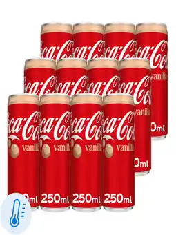 Flink Coca Cola Vanilla 25cl 12x aanbieding