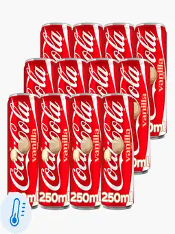 Flink Coca Cola Vanilla 25cl 12x aanbieding
