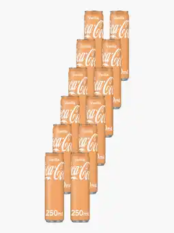 Flink Coca Cola Vanilla 25cl 12x aanbieding