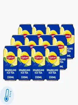 Flink Lipton Ice Tea Spark 33cl 12x aanbieding