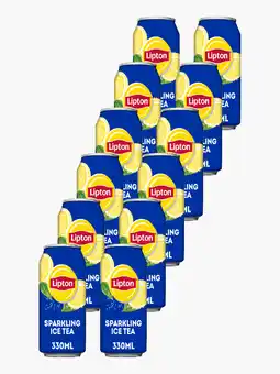 Flink Lipton Ice Tea Spark 33cl 12x aanbieding