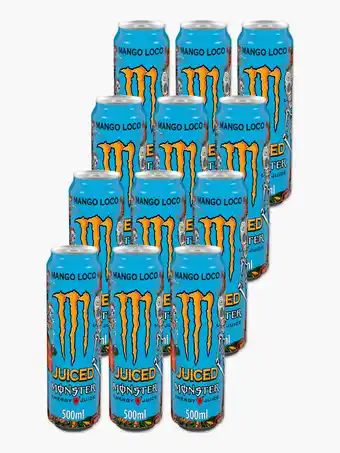 Flink Monster Energy Mango Loco 50cl 12x aanbieding