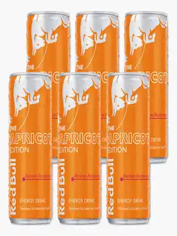 Flink Red Bull Energy Drink Abrikoos-Aardbei 25cl 6x aanbieding