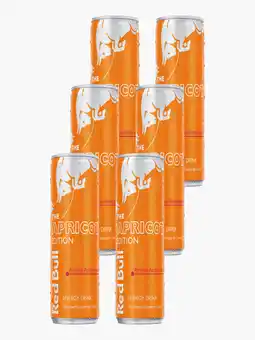 Flink Red Bull Energy Drink Abrikoos-Aardbei 25cl 6x aanbieding