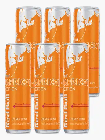 Flink Red Bull Energy Drink Abrikoos-Aardbei 25cl 6x aanbieding