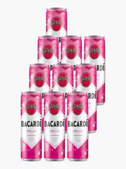 Flink Bacardi Razz & Up 25cl 10x aanbieding