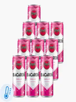 Flink Bacardi Razz & Up 25cl 10x aanbieding