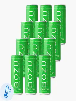 Flink Bozu Hard Iced Tea Green 4,5% 25cl 12x aanbieding