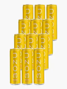 Flink Bozu Hard Iced Tea Mango 4.5% 25cl 12x aanbieding